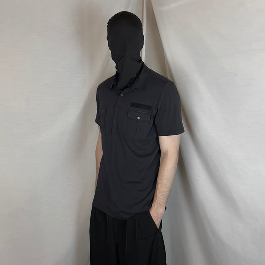 Dries Van Noten Velcro Patch Polo Shirt