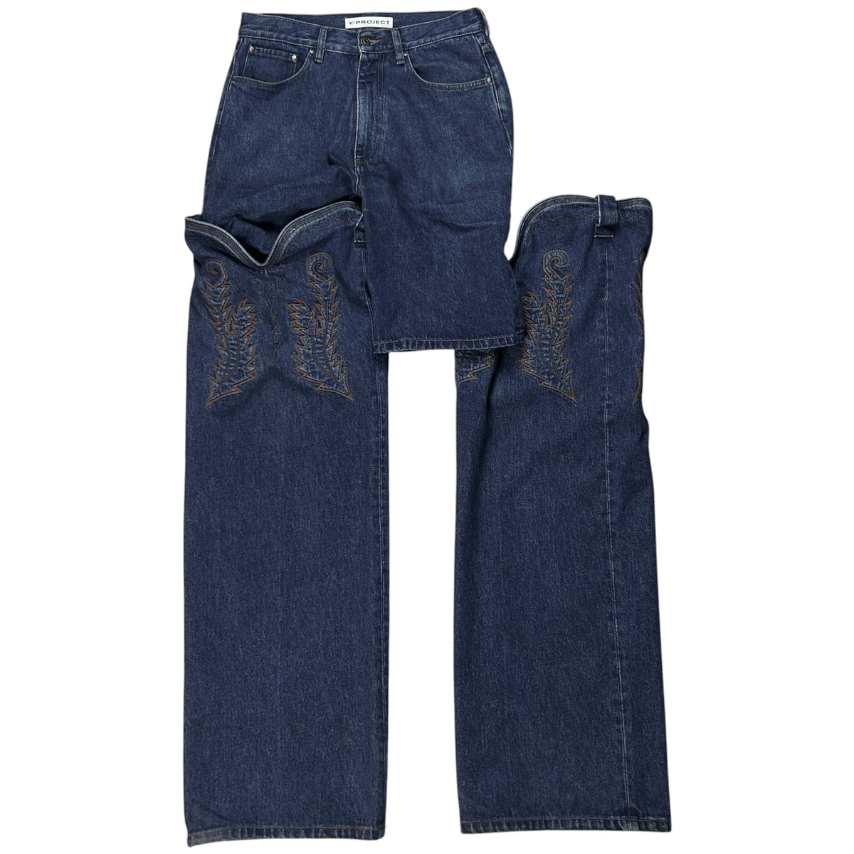 Y/Project Maxi Cowboy Cuff Jeans - SS22