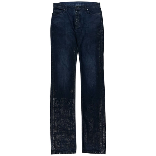 Maison Martin Margiela Waxed Crack Jeans - AW10