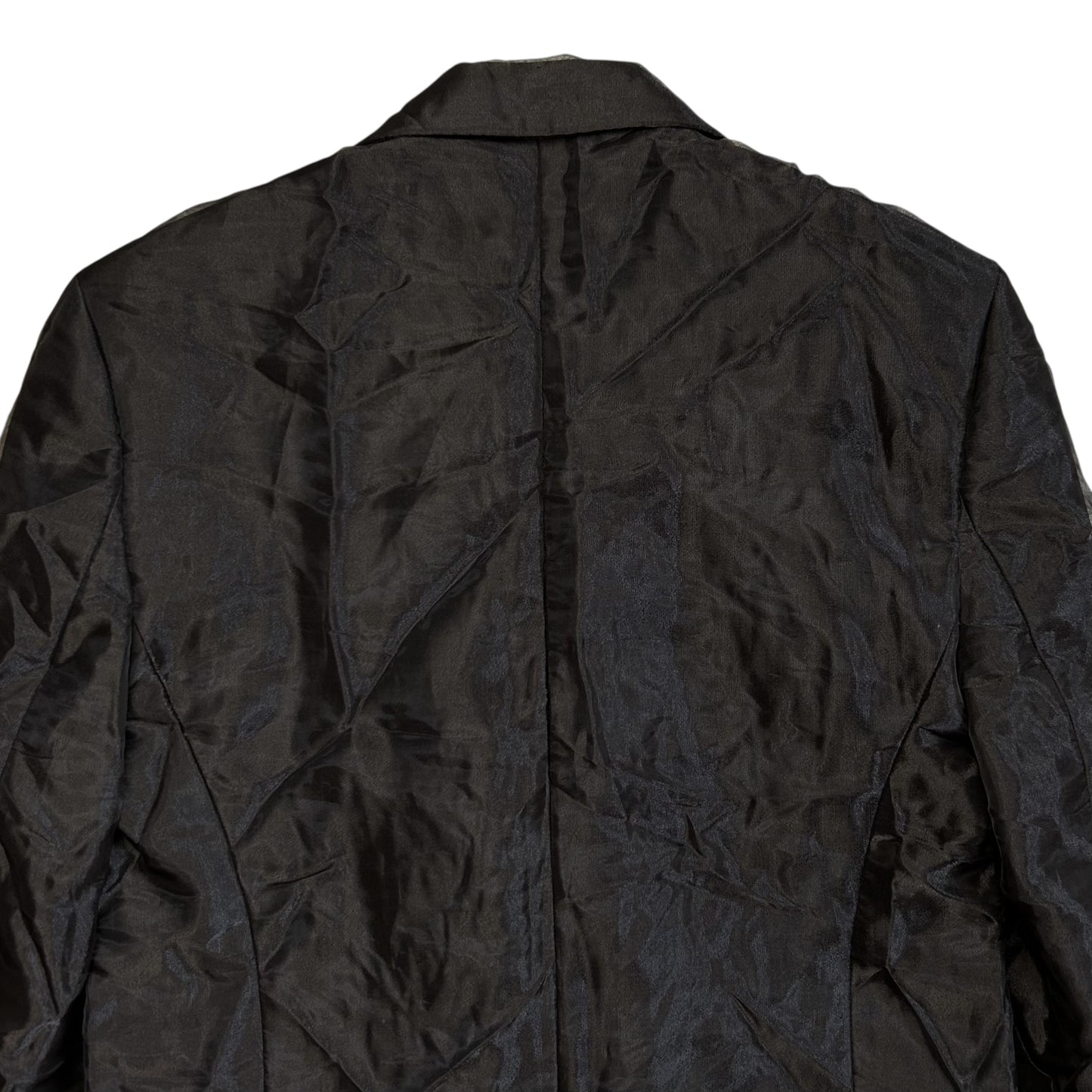 Y/Project Wrinkled Organdy Layer Sample Blazer - SS20