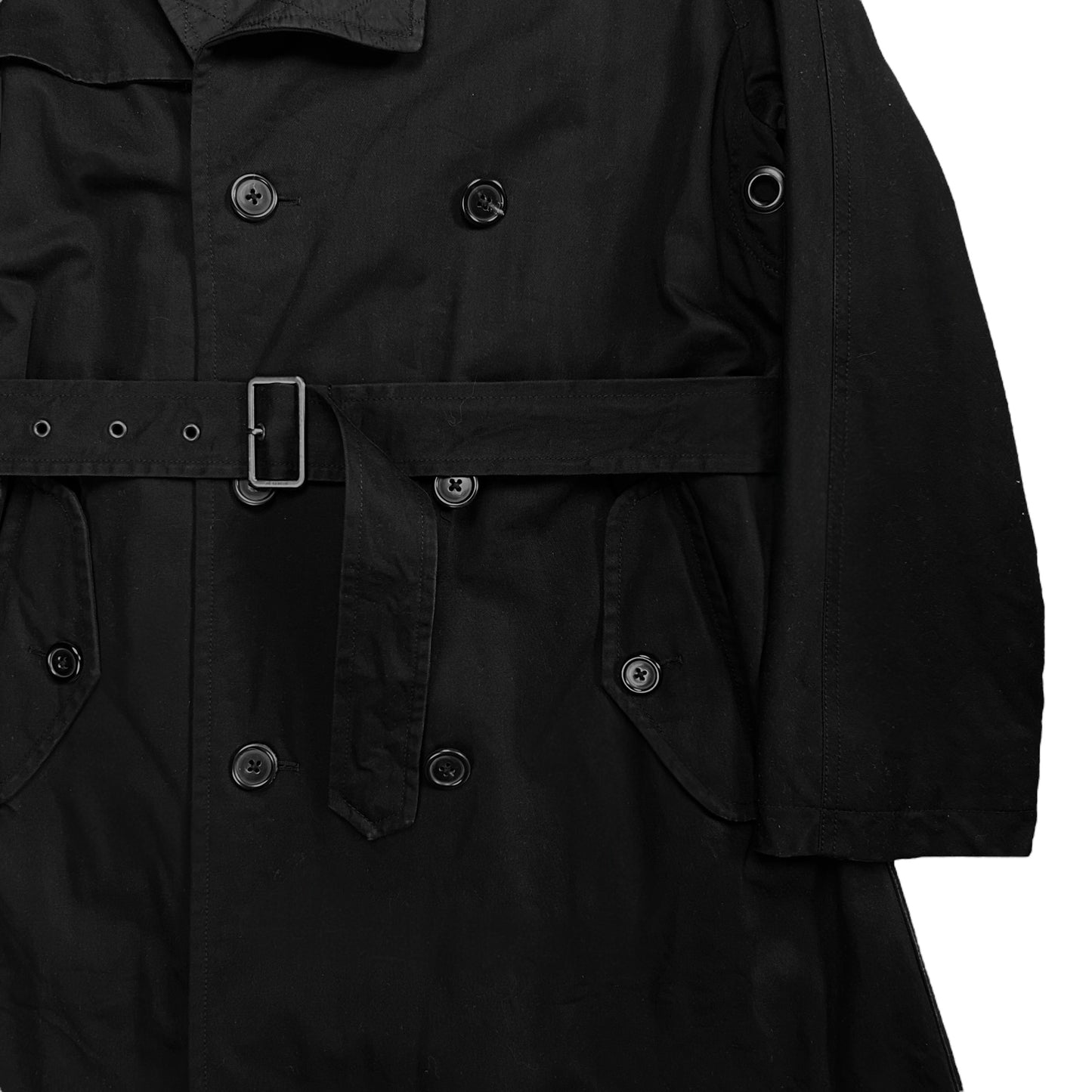 Jil Sander Belted Eyelet Trench Coat
