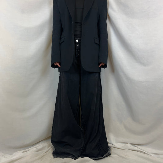 Vetements Wide Reversible Inside Out Jeans - SS23