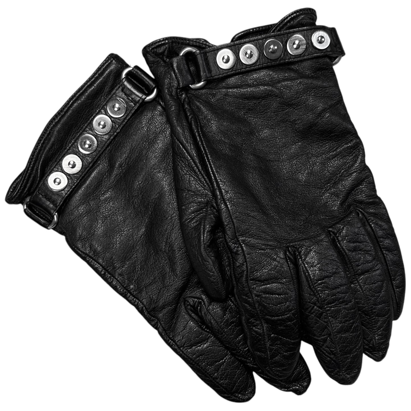 Jil Sander Studded Lamb Skin Leather Gloves