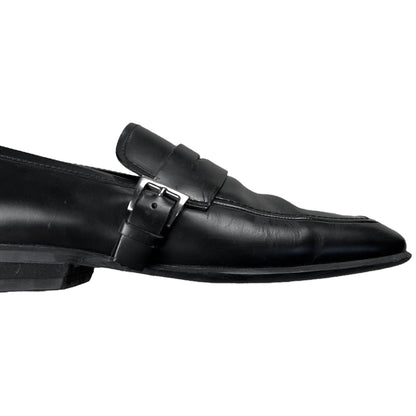 Prada Side Strap Penny Loafers