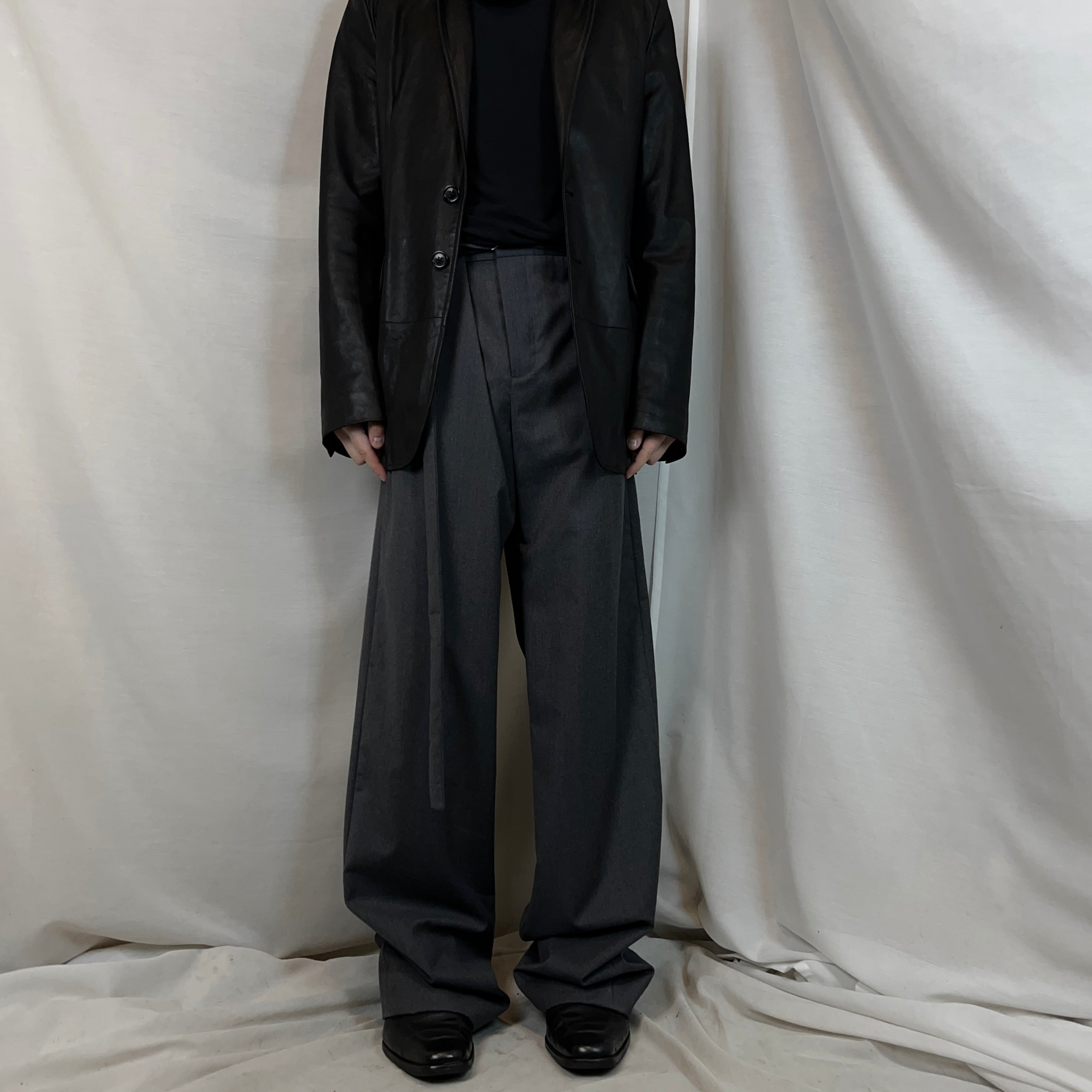 Ann demeulemeester 06ss カンガルーレザー ジャケット Ann demeulemeester 06ss カンガルーレザー ジャケット 【公式通販】