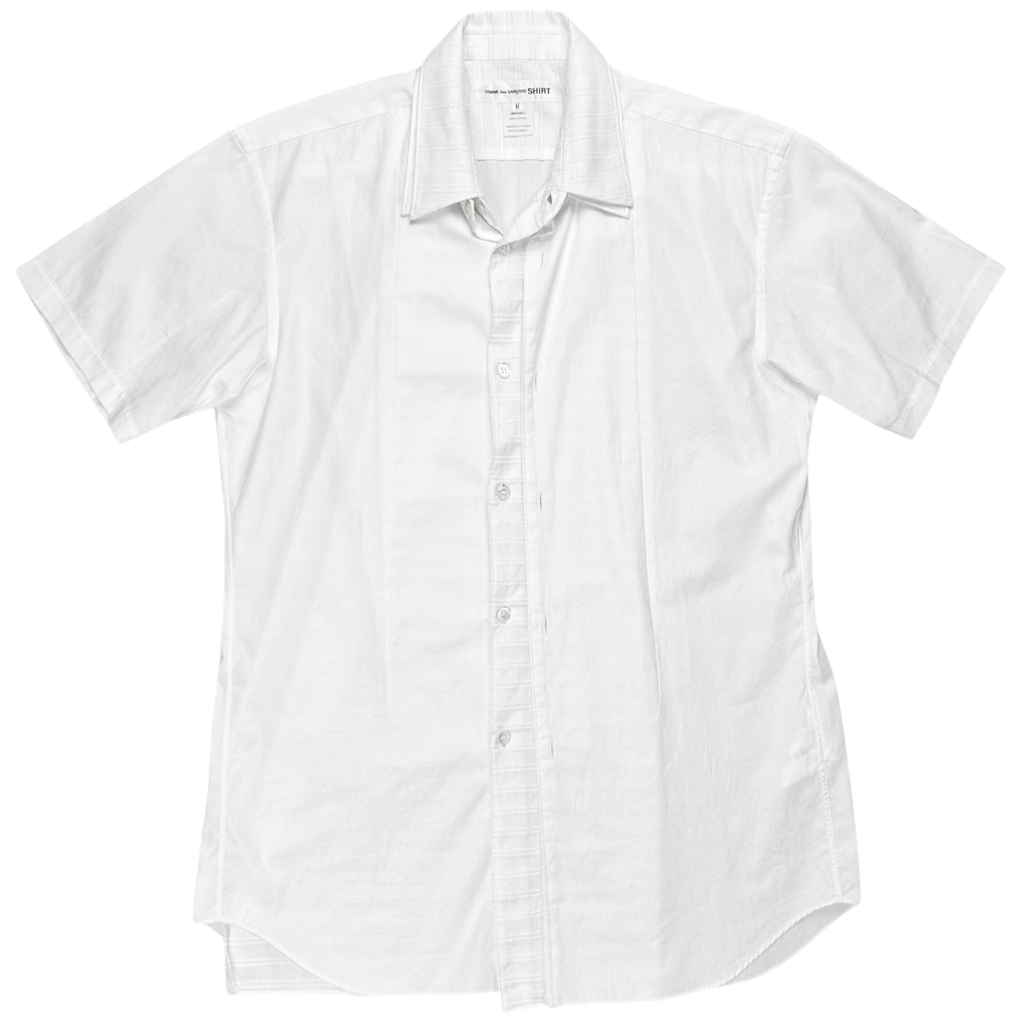 Comme des Garcons Shirt Double Layered Short Sleeve Shirt