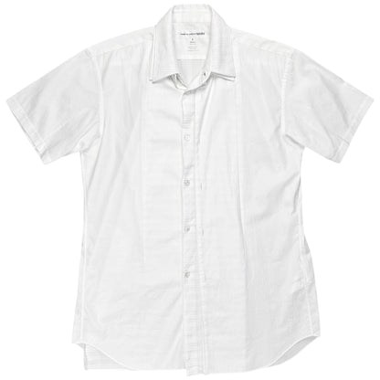 Comme des Garcons Shirt Double Layered Short Sleeve Shirt