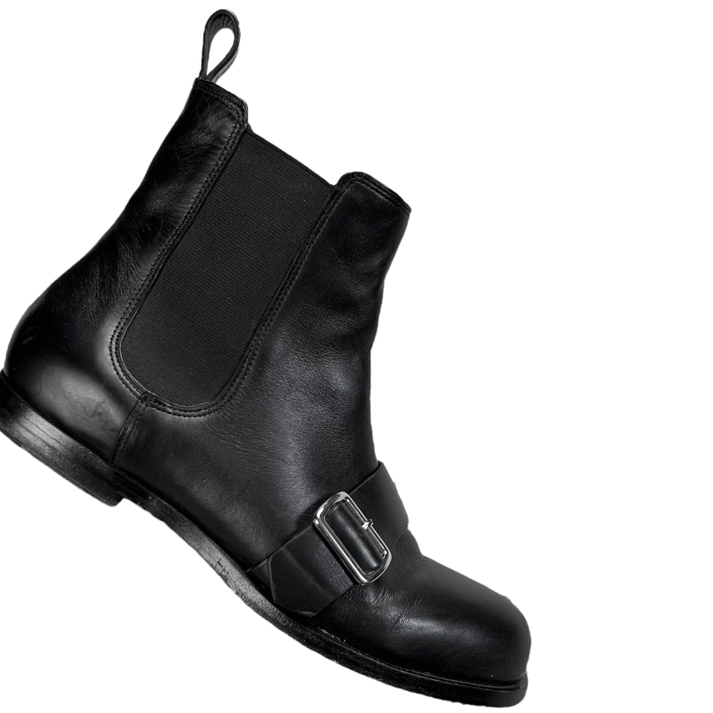 Jil Sander Toe Belted Chelsea Boots