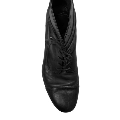 Prada Cap Toe Combat Boots