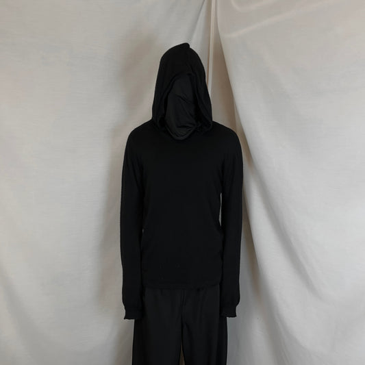 Rick Owens Glitter Cashmere Hoodie - AW17