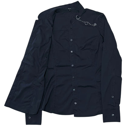 Gucci by Tom Ford Chain Collar Shirt - 2000s