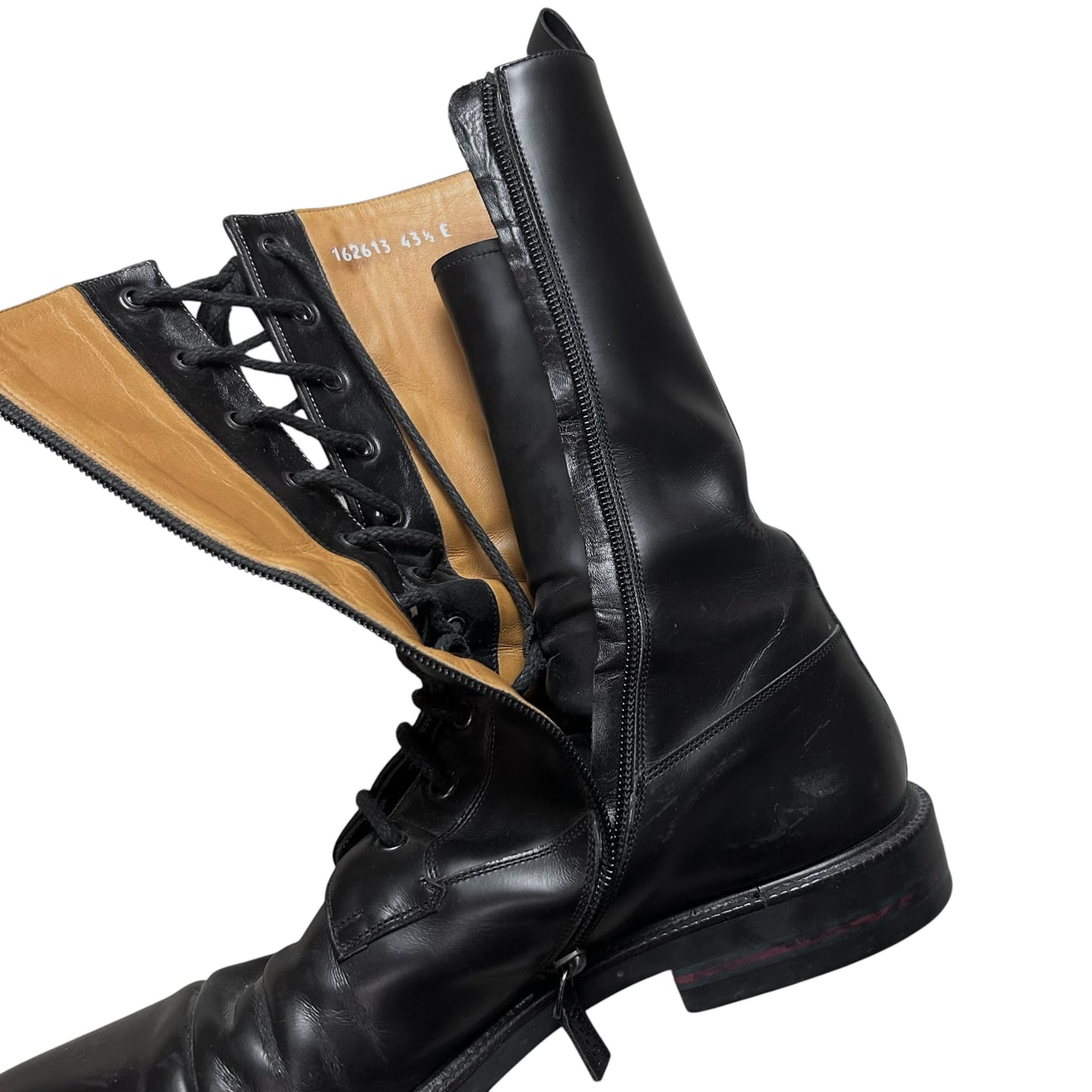 Gucci by Tom Ford High Combat Zip Boots - AW99