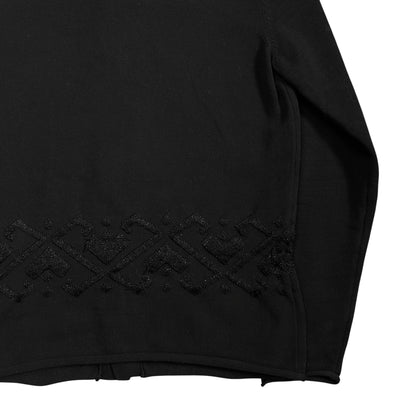 Comme des Garcons Shirt Geometric Embroidered Cardigan