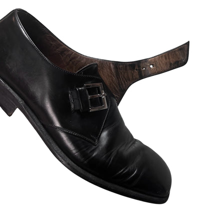 Gucci Square Toe Monk Strap Derbies - SS97
