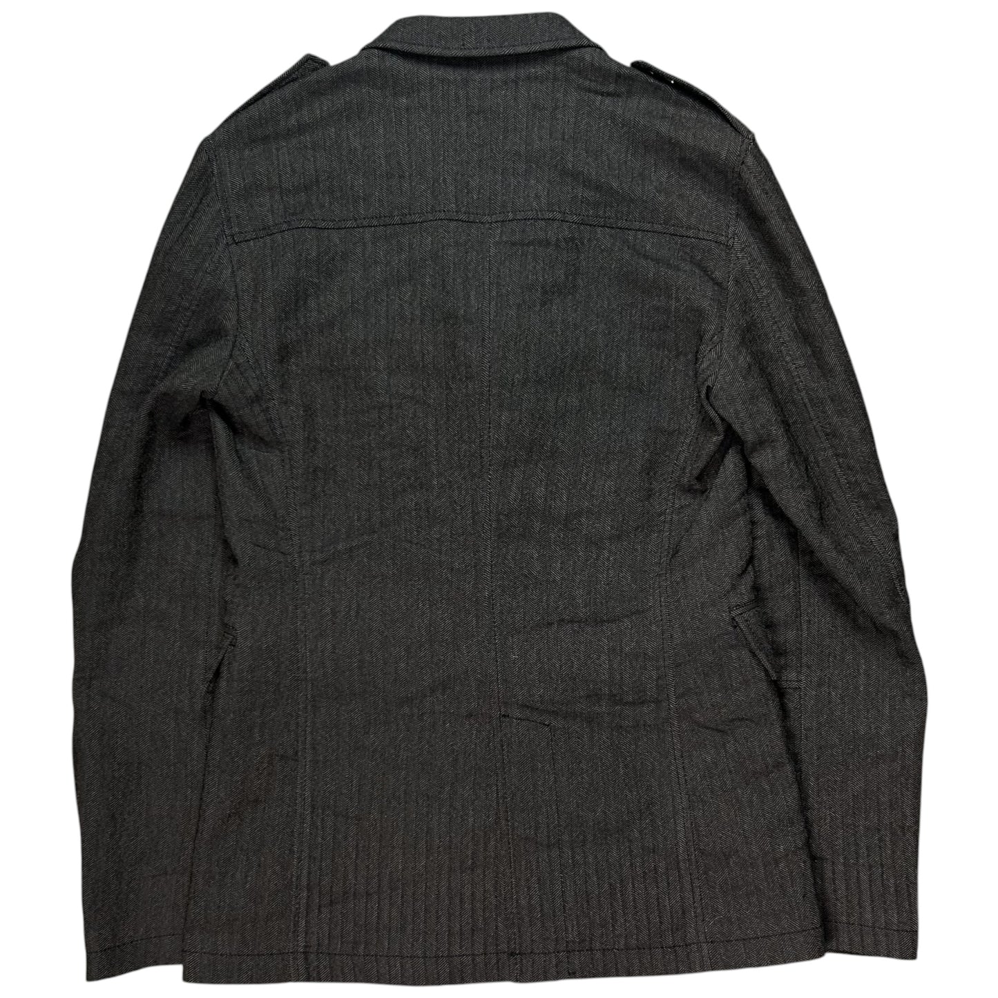 Dirk Bikkembergs Metal Pin Officer Jacket - AW06