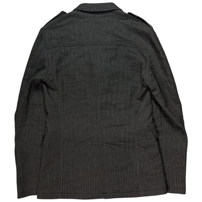Dirk Bikkembergs Metal Pin Officer Jacket - AW06