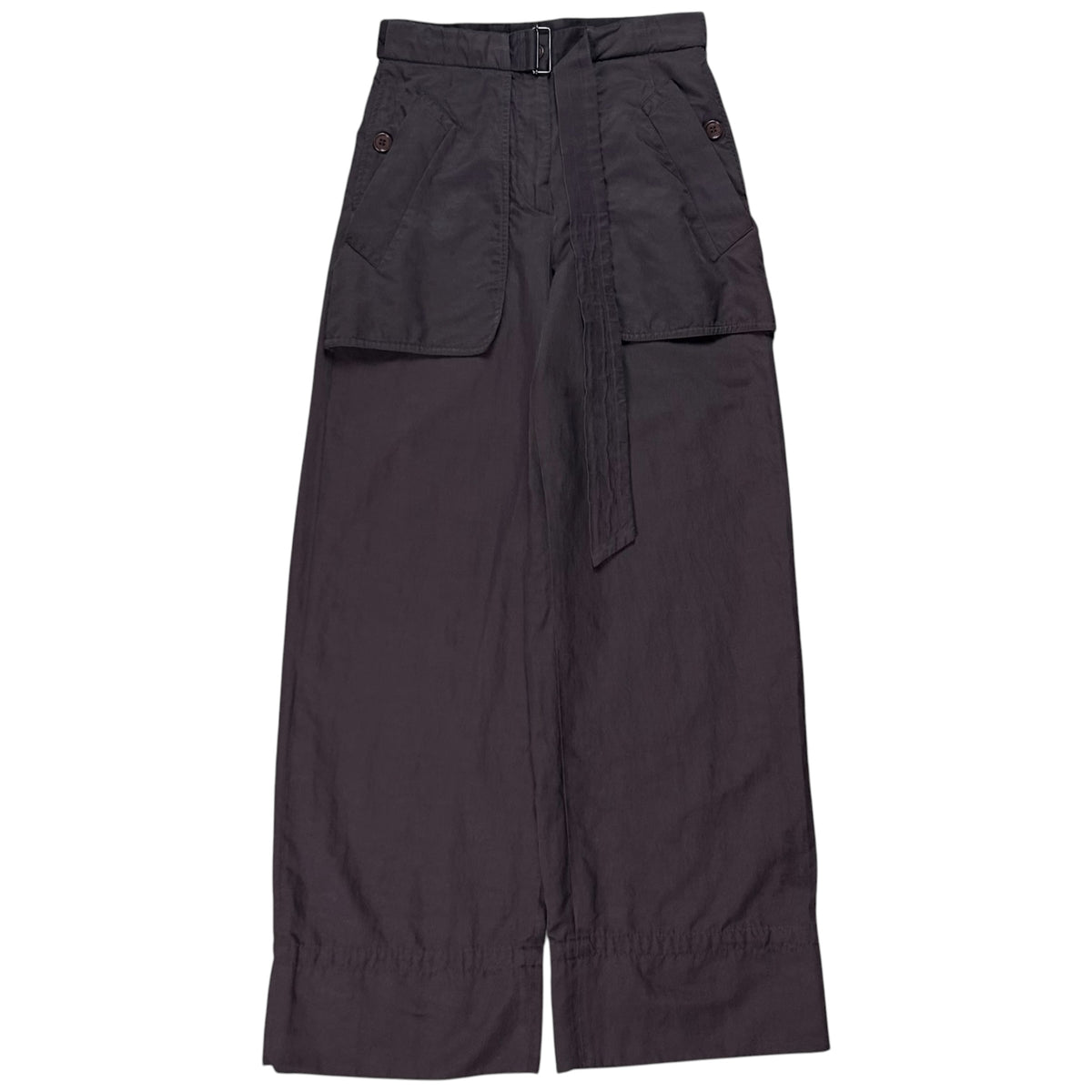 Dries Van Noten Belted Front Flap Trousers - AW19