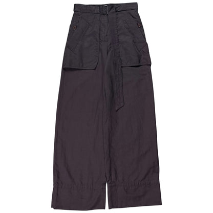 Dries Van Noten Belted Front Flap Trousers - AW19