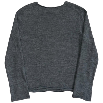 Comme des Garcons Shirt Face Intarsia Wool Sweater - SS19