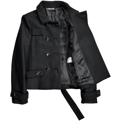 Balenciaga Belted Military Wool Jacket - AW06