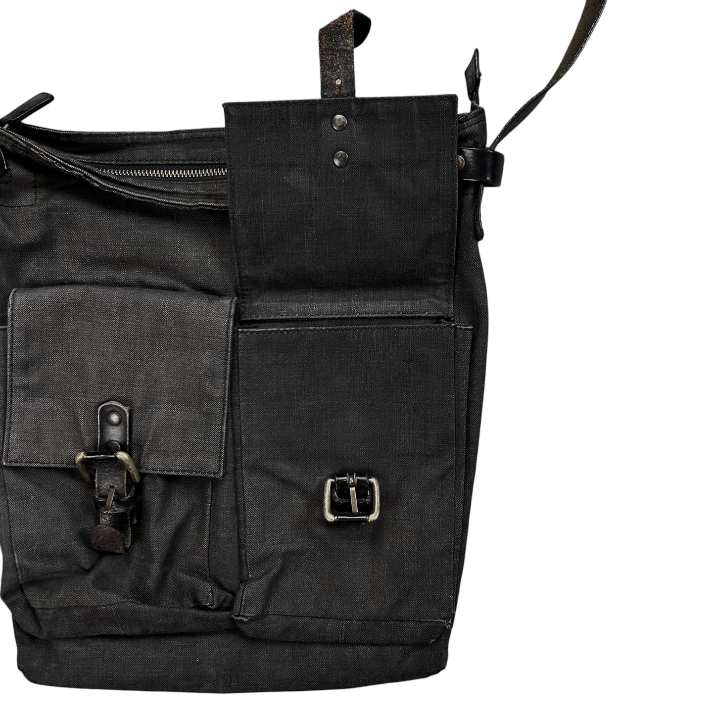 Dries Van Noten Cargo Denim Bag