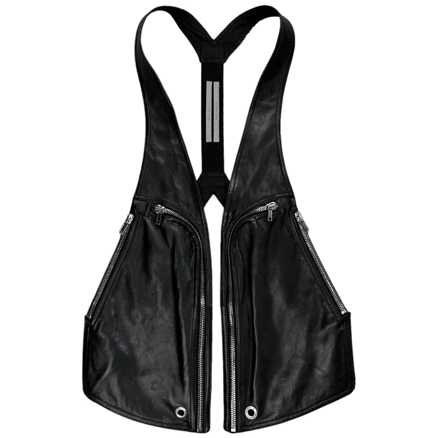 Rick Owens Bauhaus Leather Vest - SS23