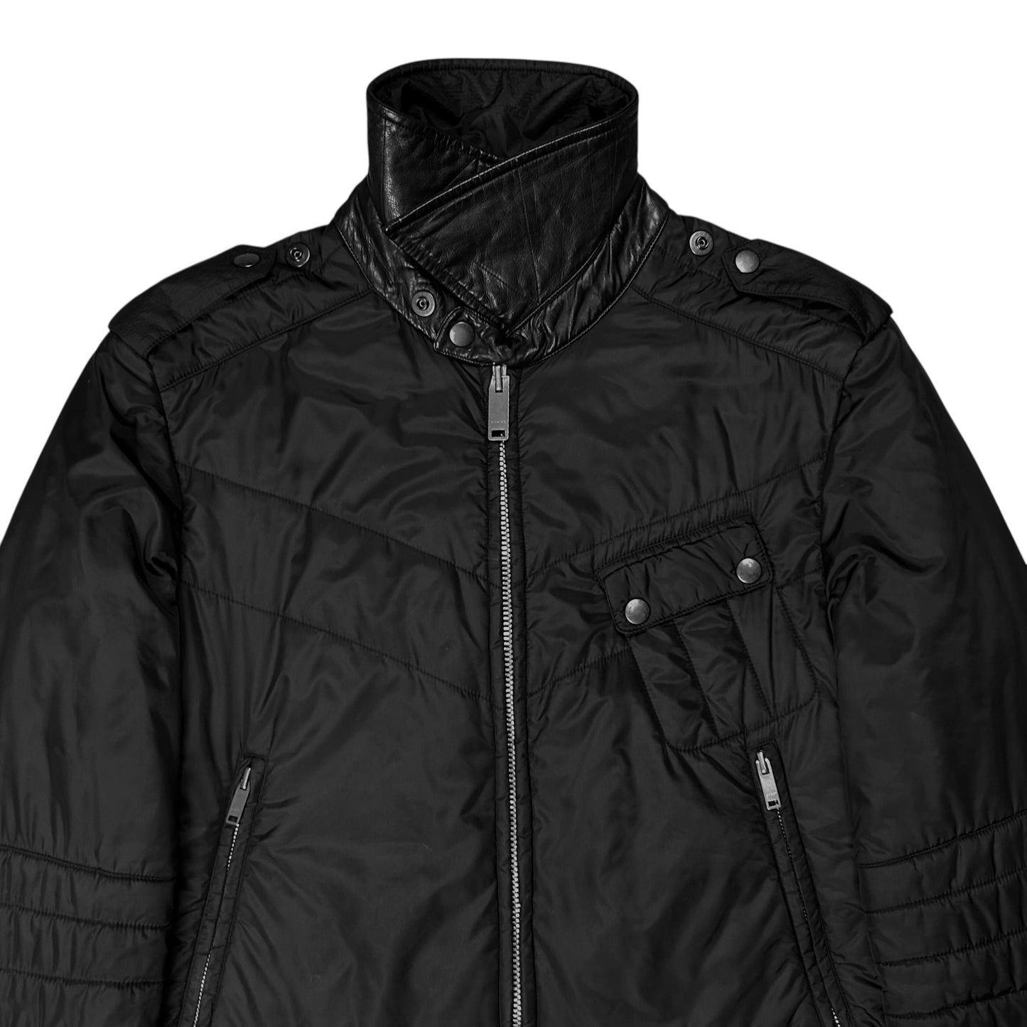 Gucci by Tom Ford Quilted Work Zip Jacket - AW00
