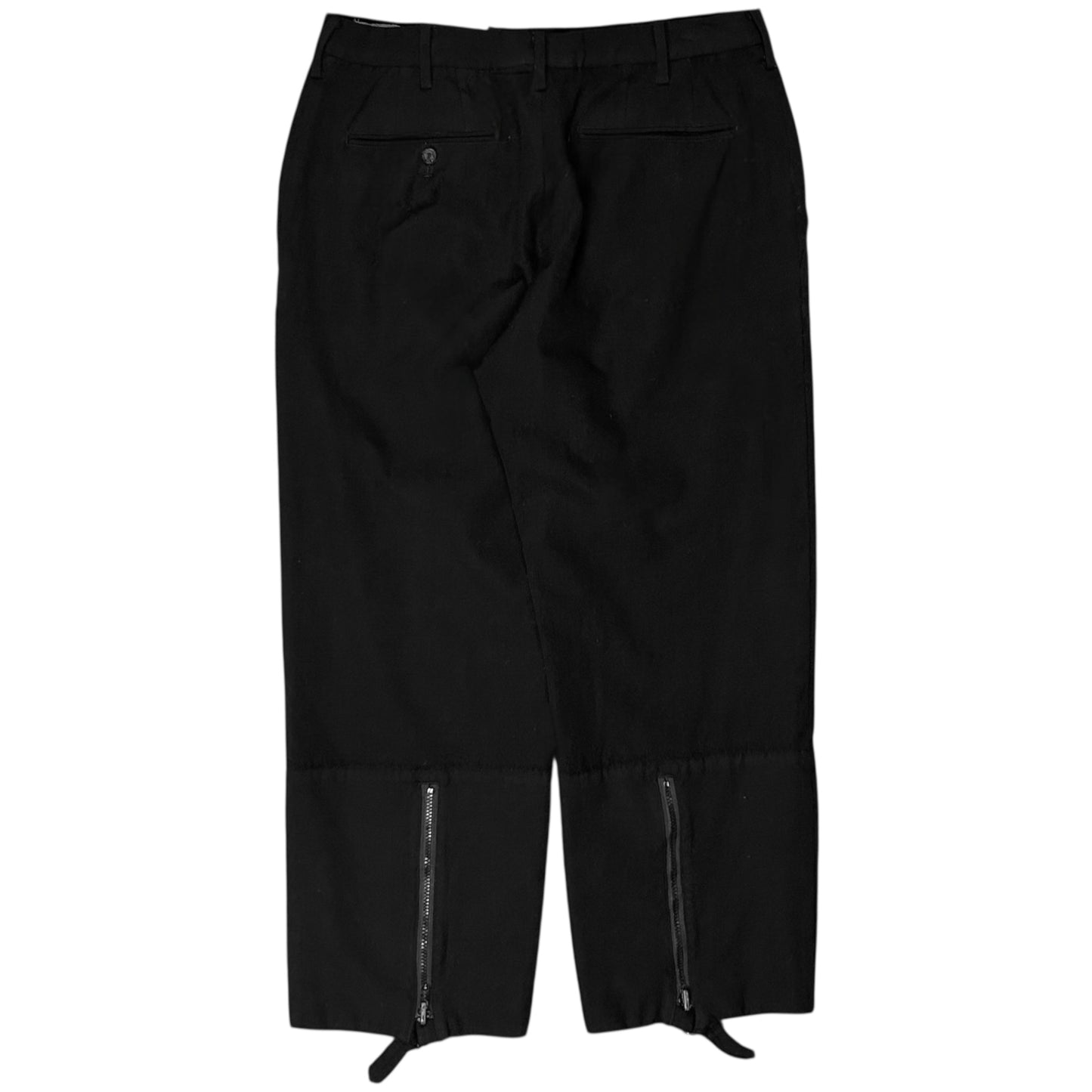 Yohji Yamamoto Pour Homme Back Zip Shorts