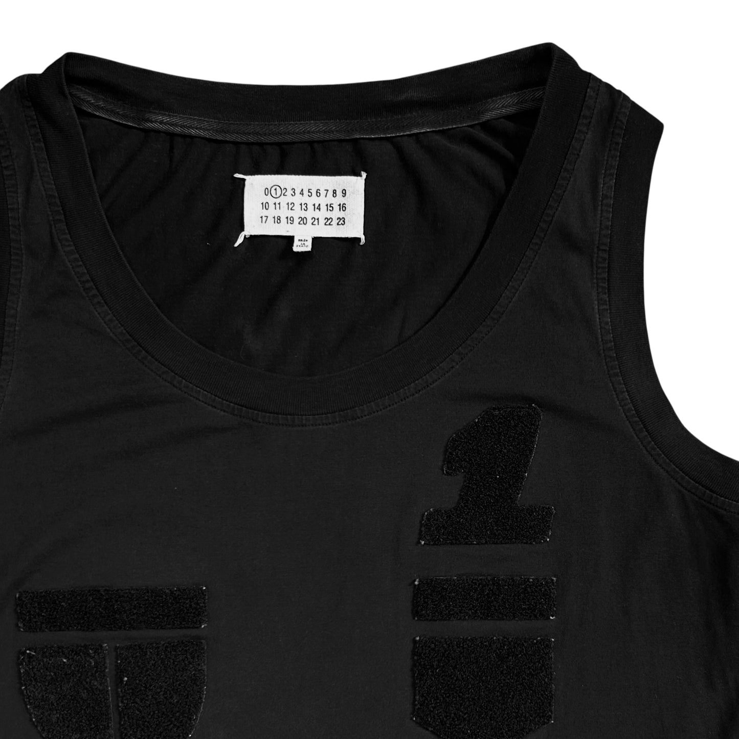 Maison Martin Margiela Velcro Patch Tank Top - SS14