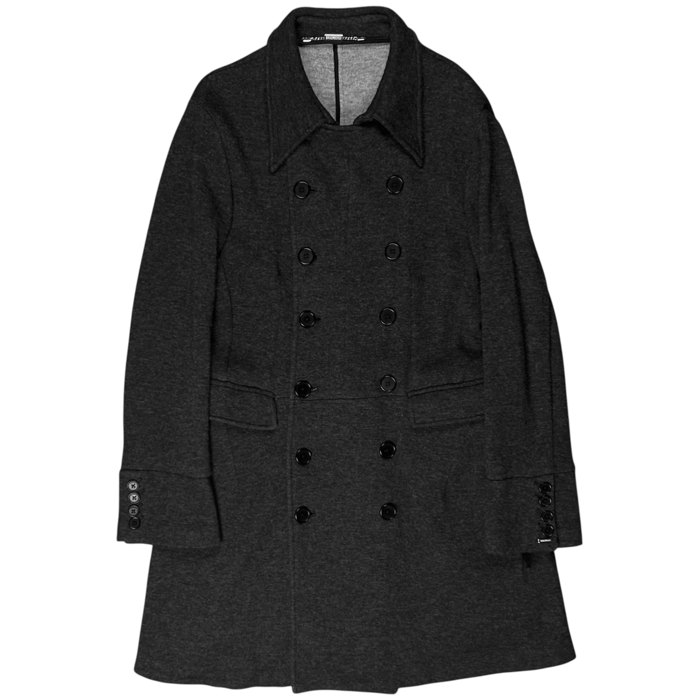 Dirk Bikkembergs Victorian Multi Button Wool Coat - AW10