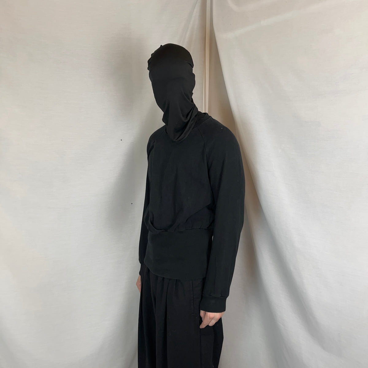 MM6 Maison Martin Margiela Distorted Double Fold Sweater - AW11