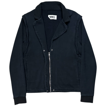 MM6 Maison Margiela Hybrid Lapel Zip Sweater - AW08
