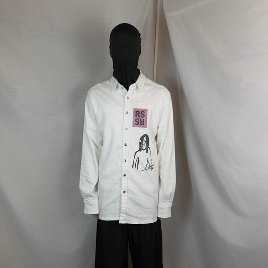 Raf Simons Guitar Boy RS Patch Denim Shirt - AW15