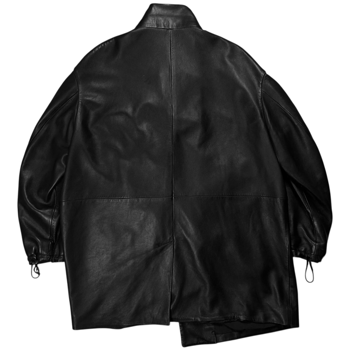 Jil Sander Faux Leather Car Coat - AW12