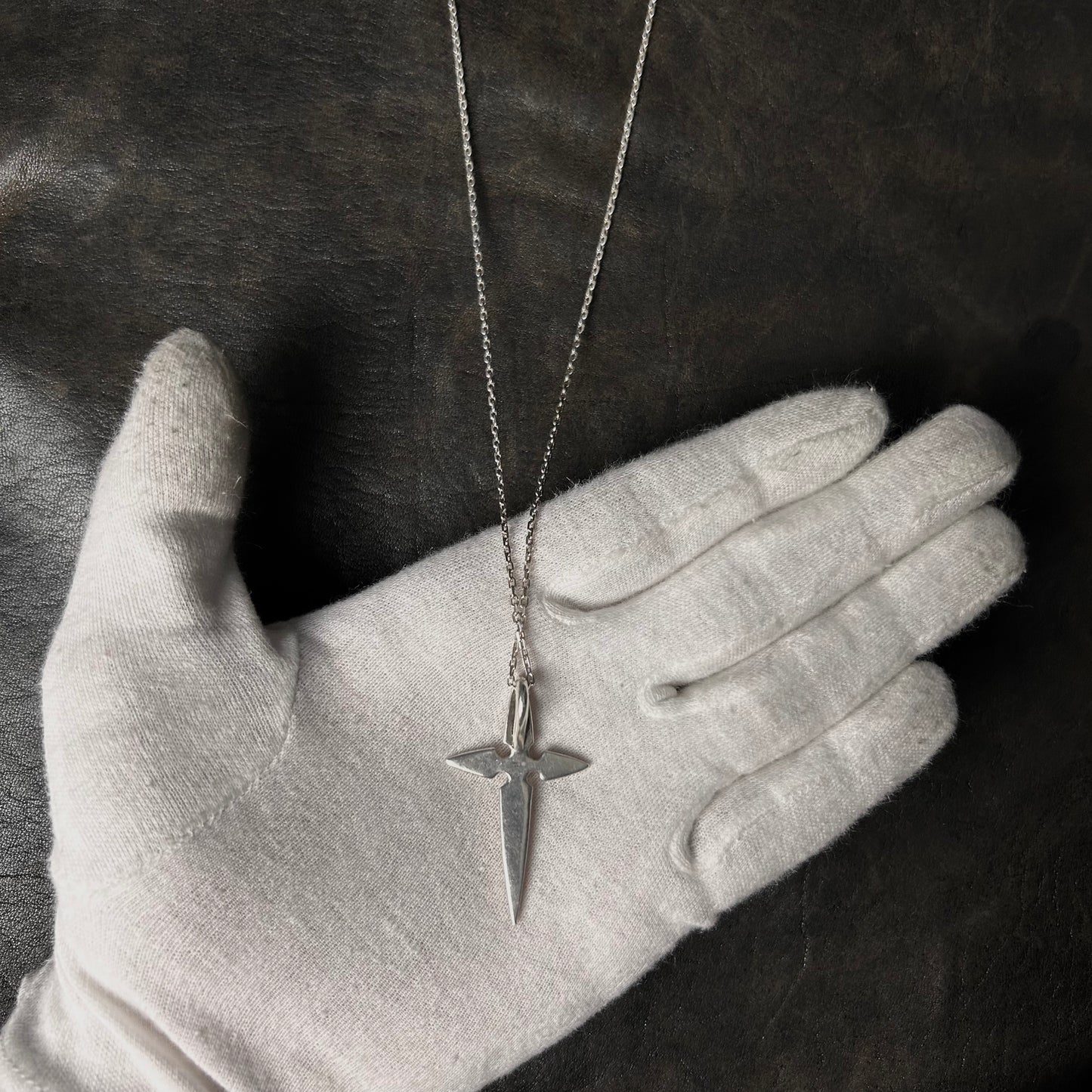 Sharp Cross Pendant