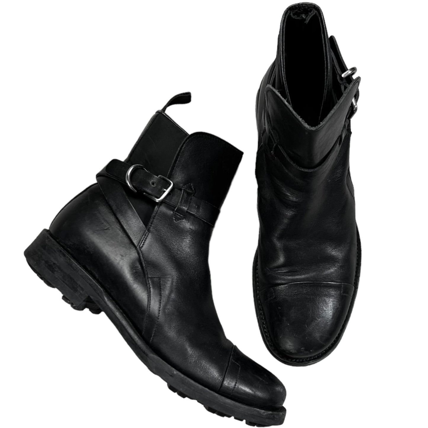 Prada Back Strapped Jodhpur Boots