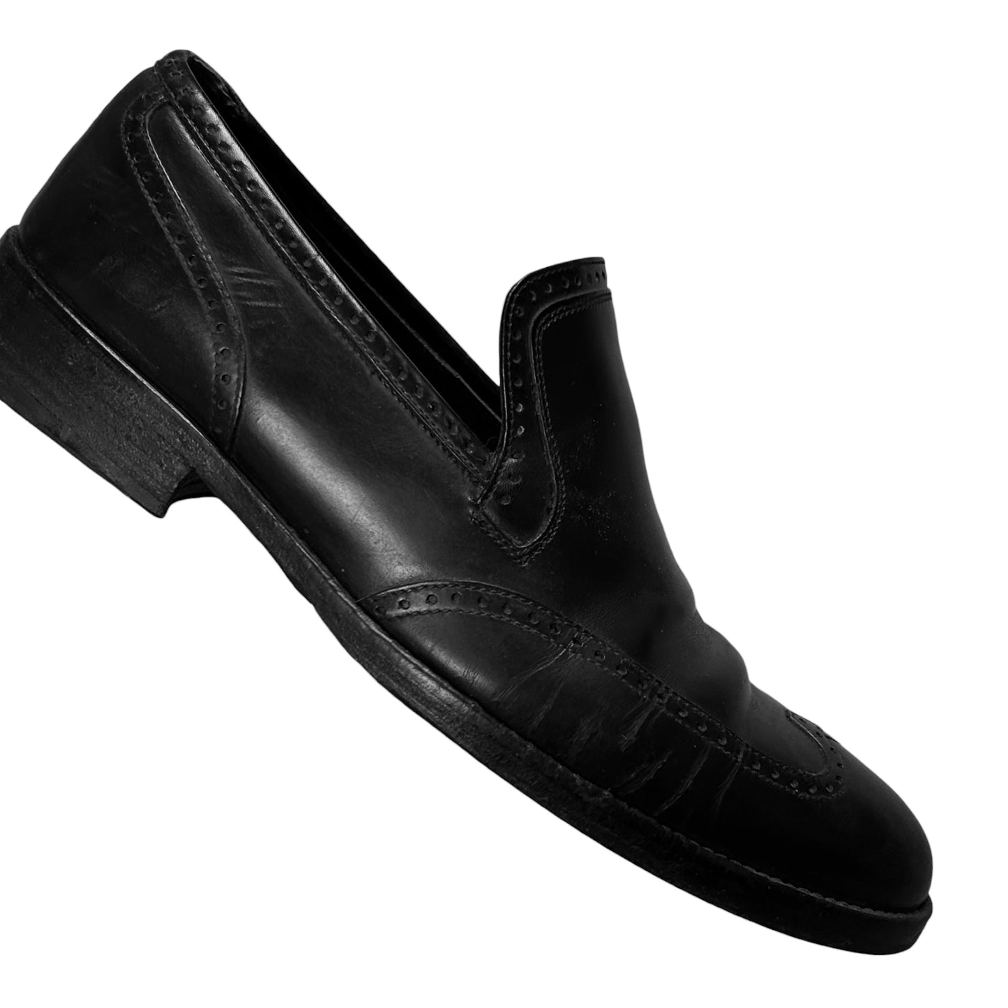 Gucci by Tom Ford Brogue Slip On Loafers - 2000s