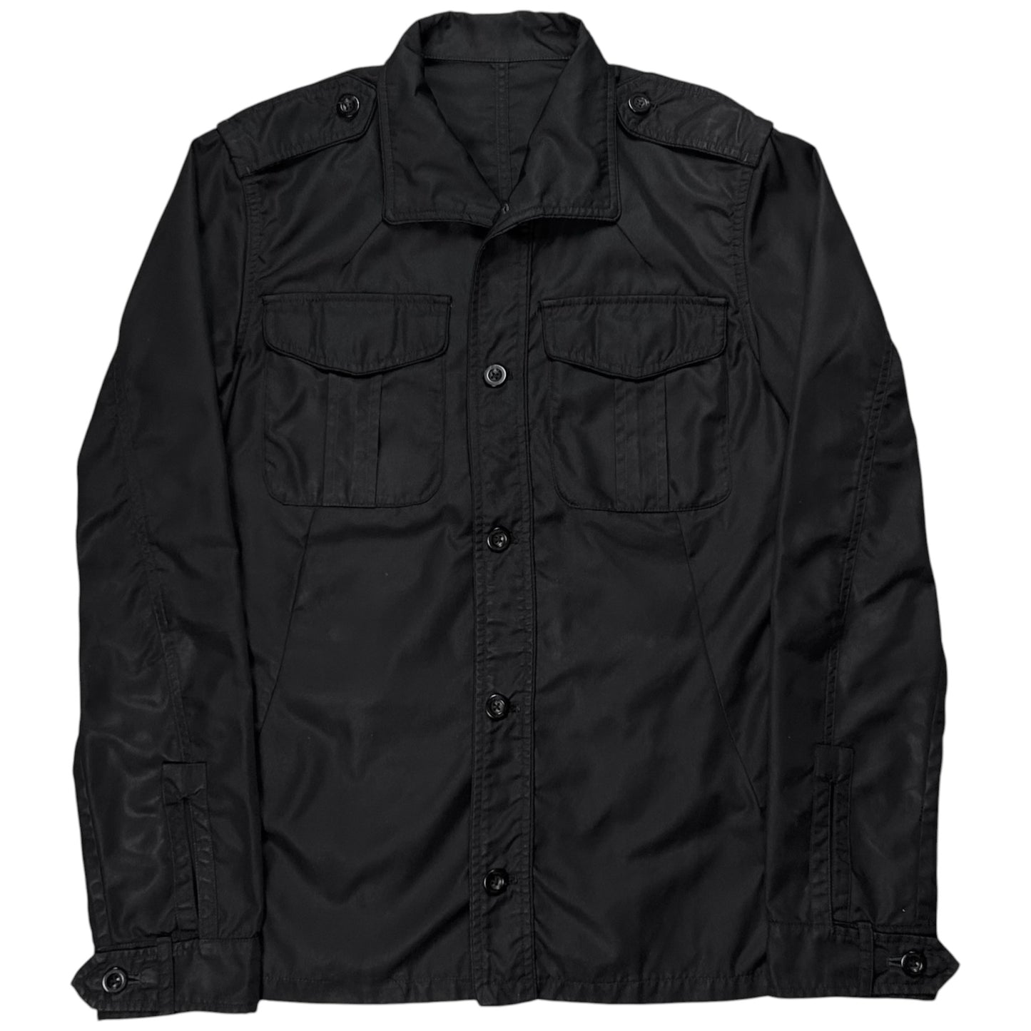 Gucci by Tom Ford Coated Nylon Safari Jacket - 90s