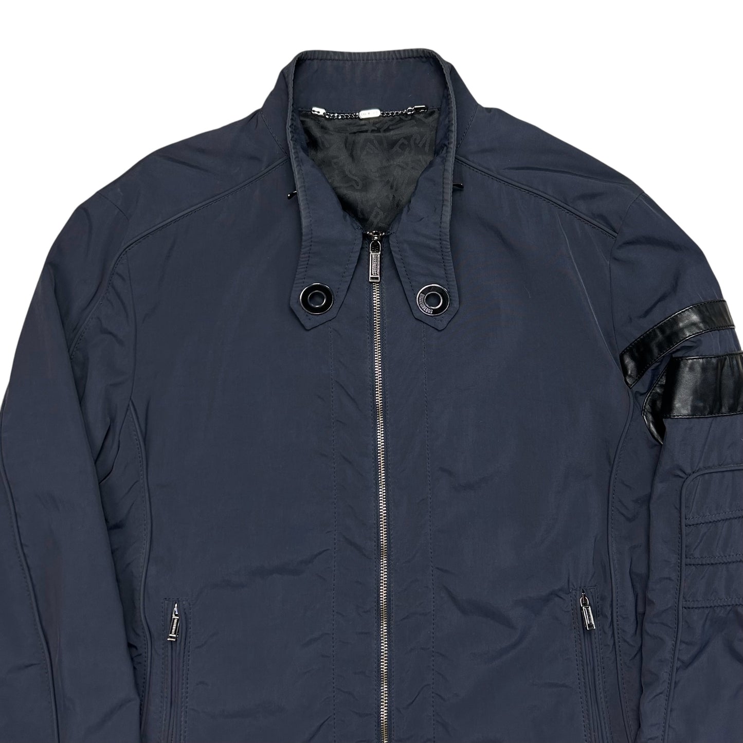 Dirk Bikkembergs Hook Collar Racing Jacket