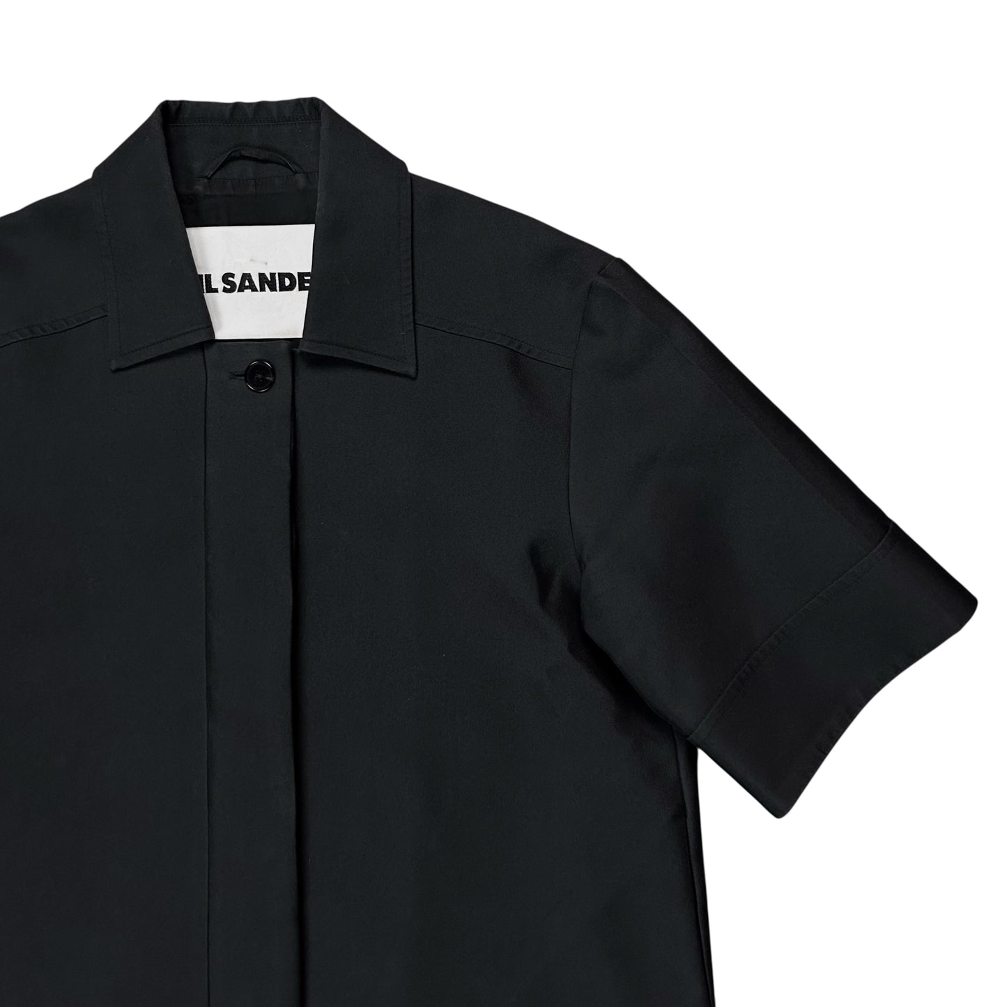 Jil Sander Cropped Silk Shirt Jacket - SS21