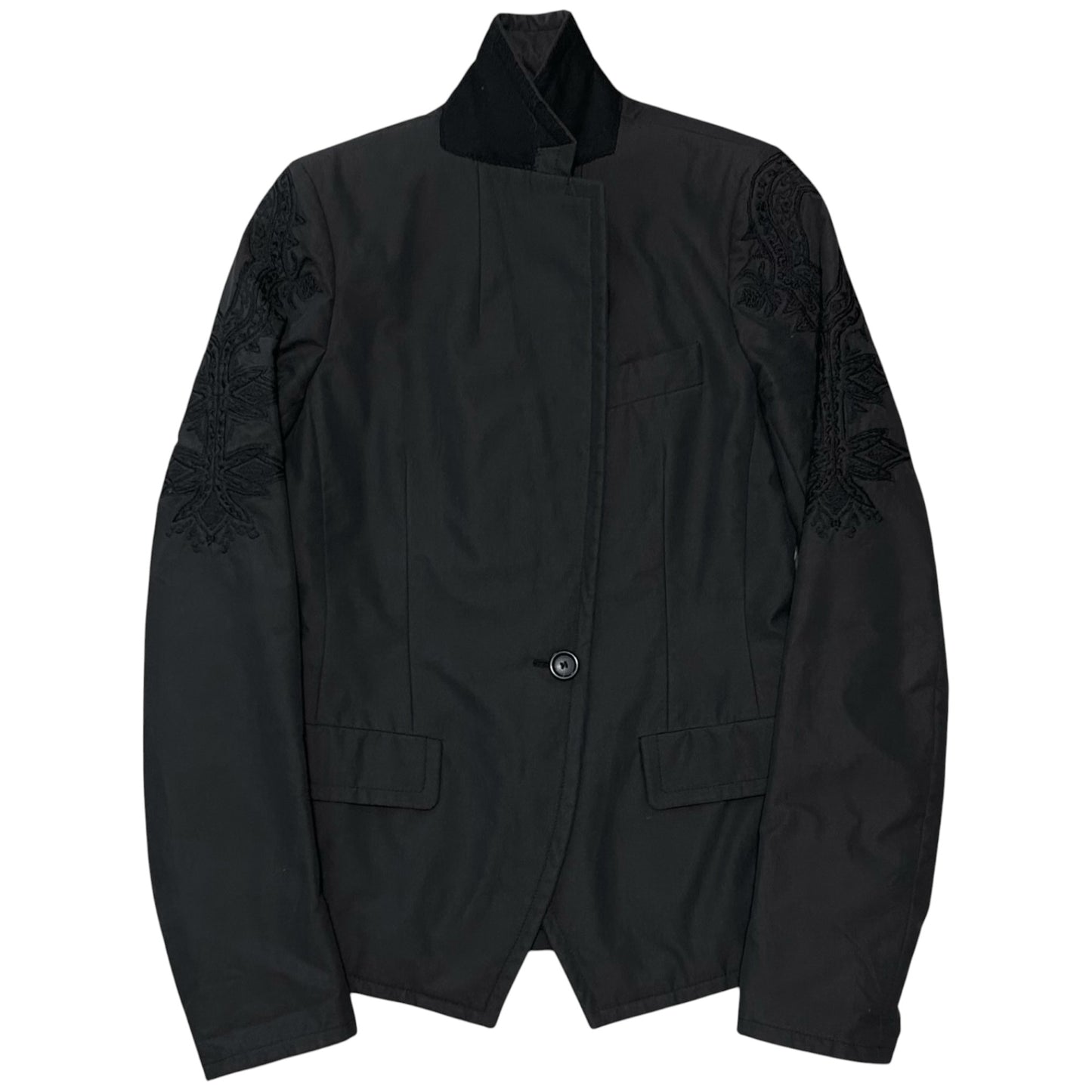 Dries Van Noten Sleeve Embroidery Blazer - AW10