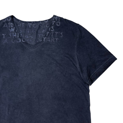Maison Martin Margiela Aids Awareness V-Neck T-Shirt - SS11