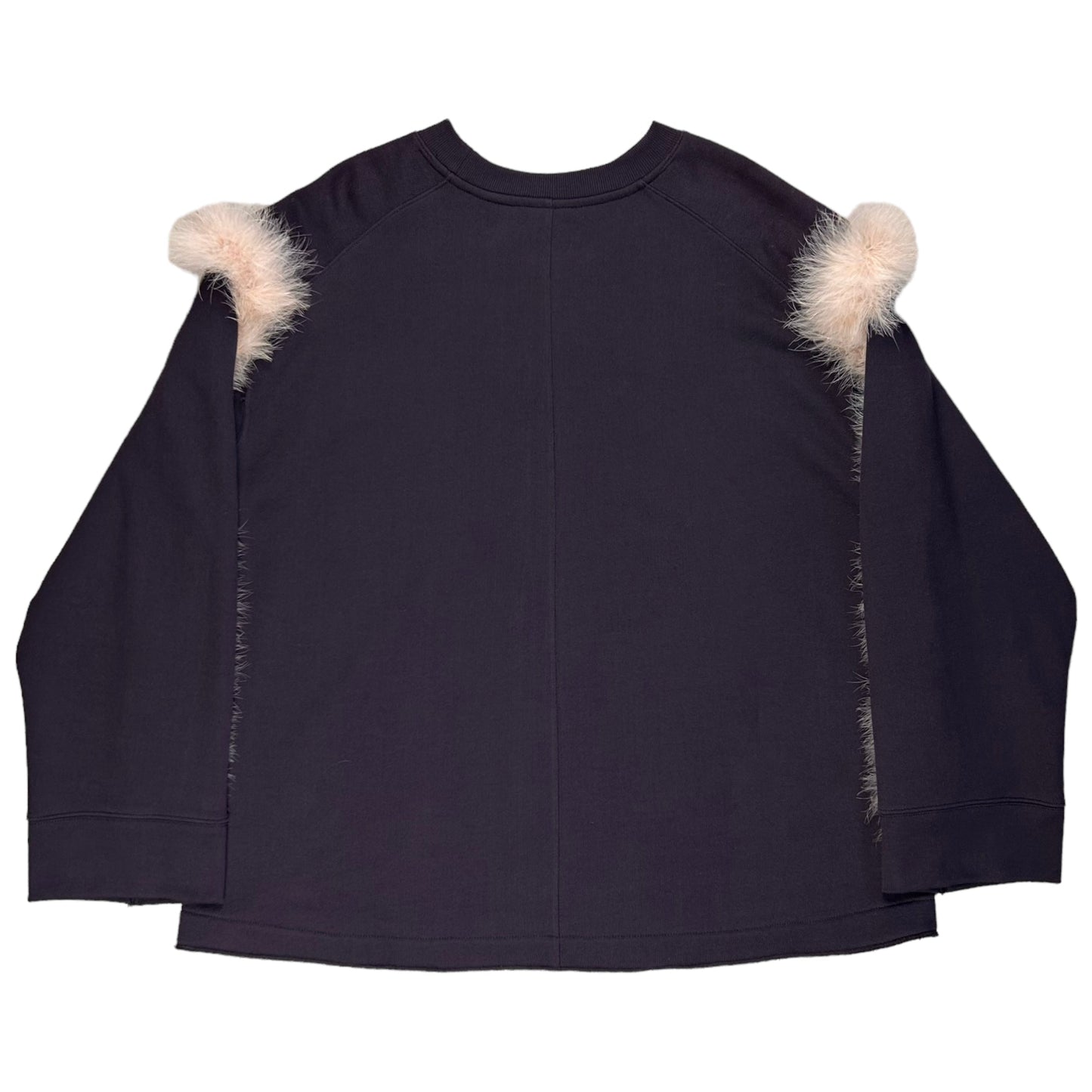 Dries Van Noten Feather Trimmed Hawkins Sweater - AW21