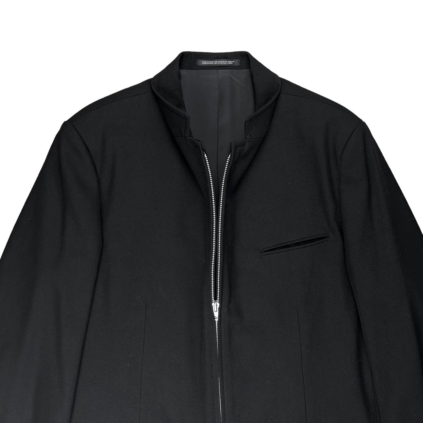 Yohji Yamamoto Pour Homme Zip Lapel Blazer - AW02