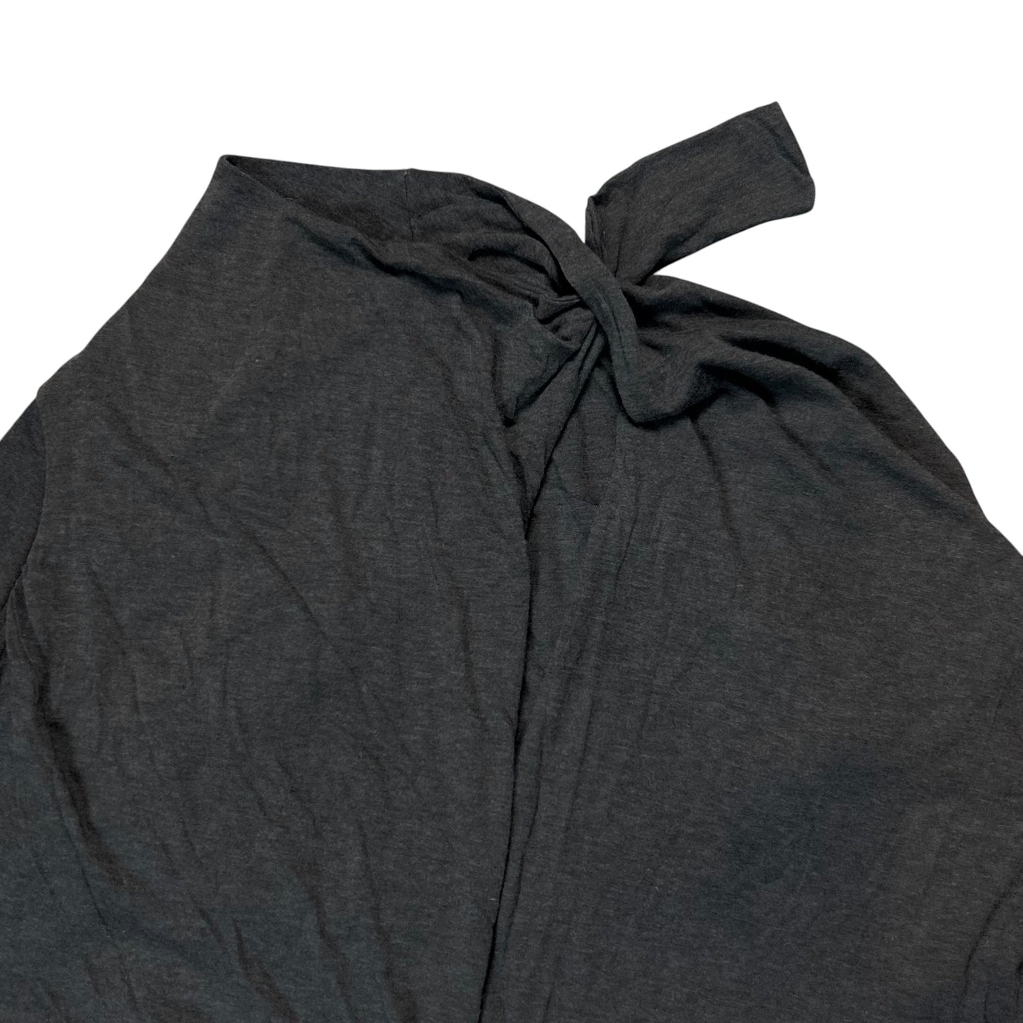 Rick Owens Sphinx Asymmetric Wrap Sweater - AW15