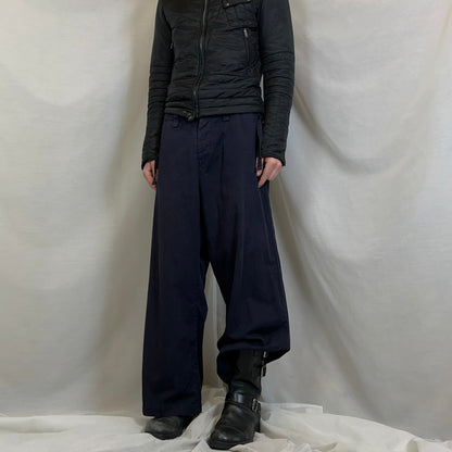 Y‘s by Yohji Yamamoto Wide Belt Strap Pants