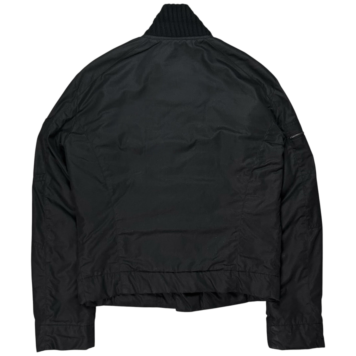 Dirk Bikkembergs Asymmetric Multi Zip Utility Flight Jacket