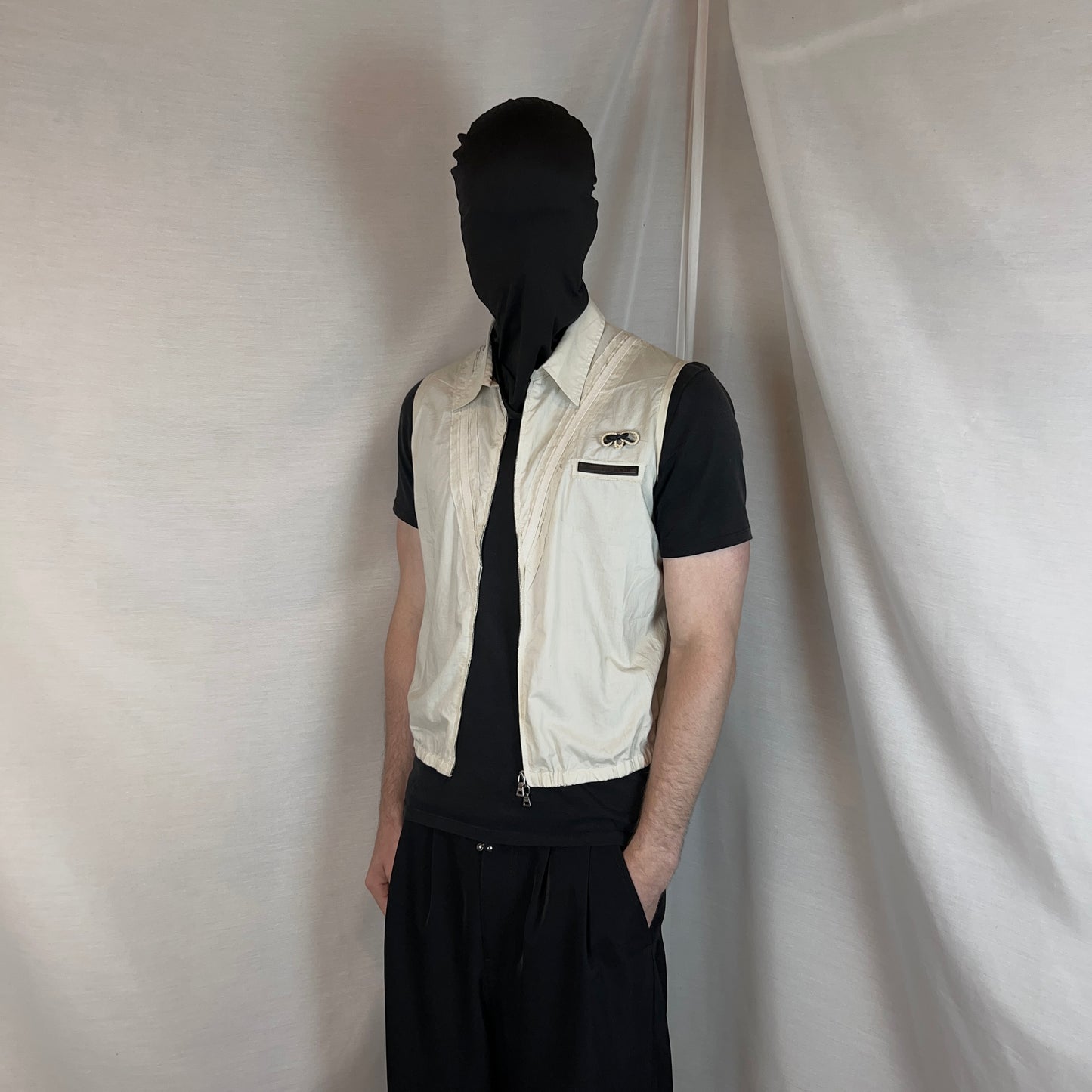 Prada Broche Blouson Vest - SS00