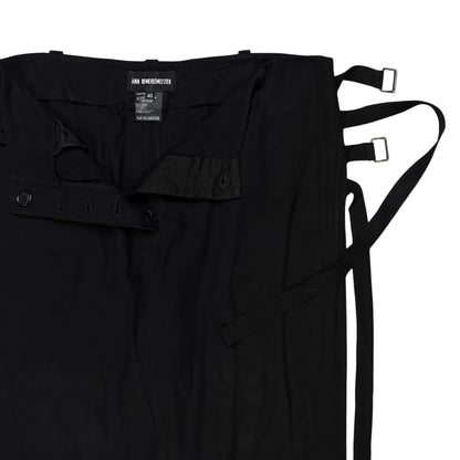Ann Demeulemeester Multi Bondage Strap Trousers - SS03