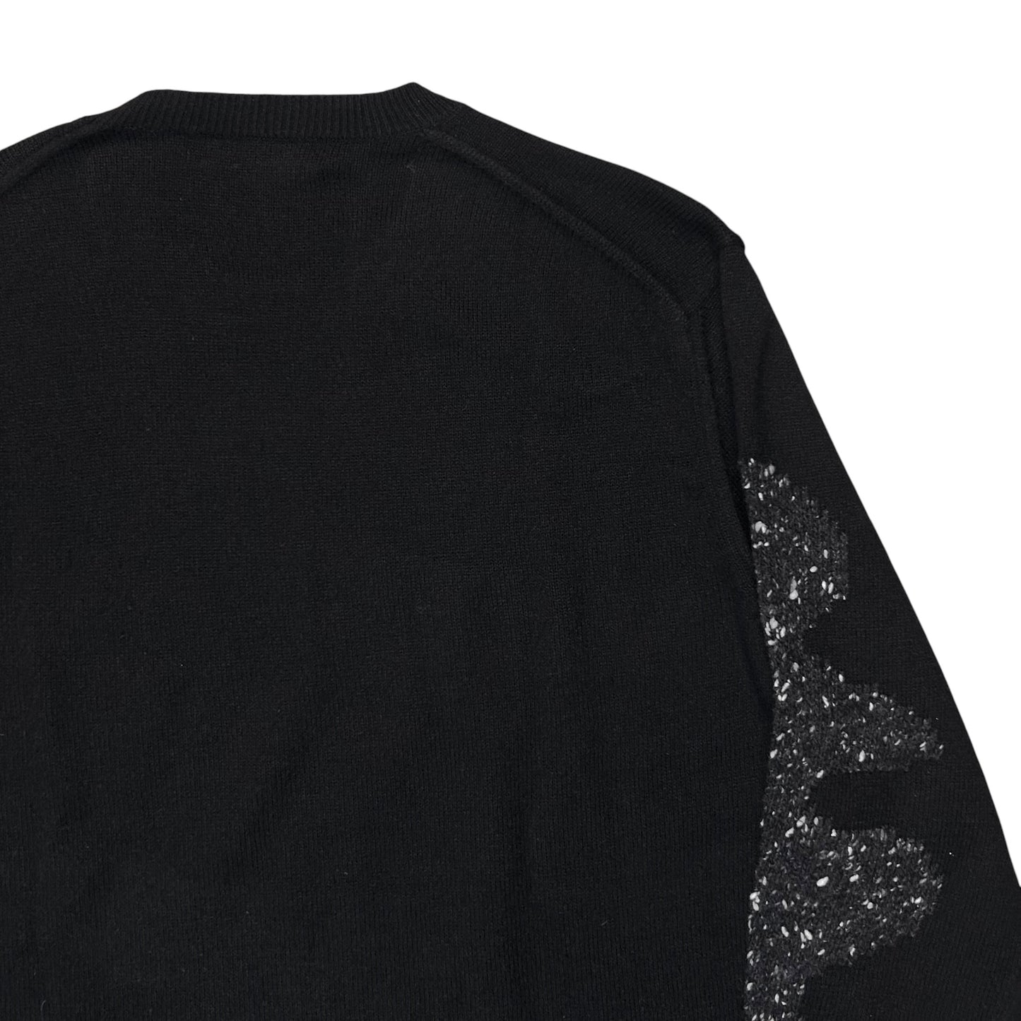 Comme des Garcons Shirt Intarsia Sleeve Sweater - AW19